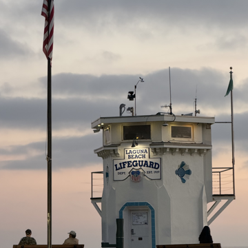 Laguna Beach lifeguard station - Newport Beach